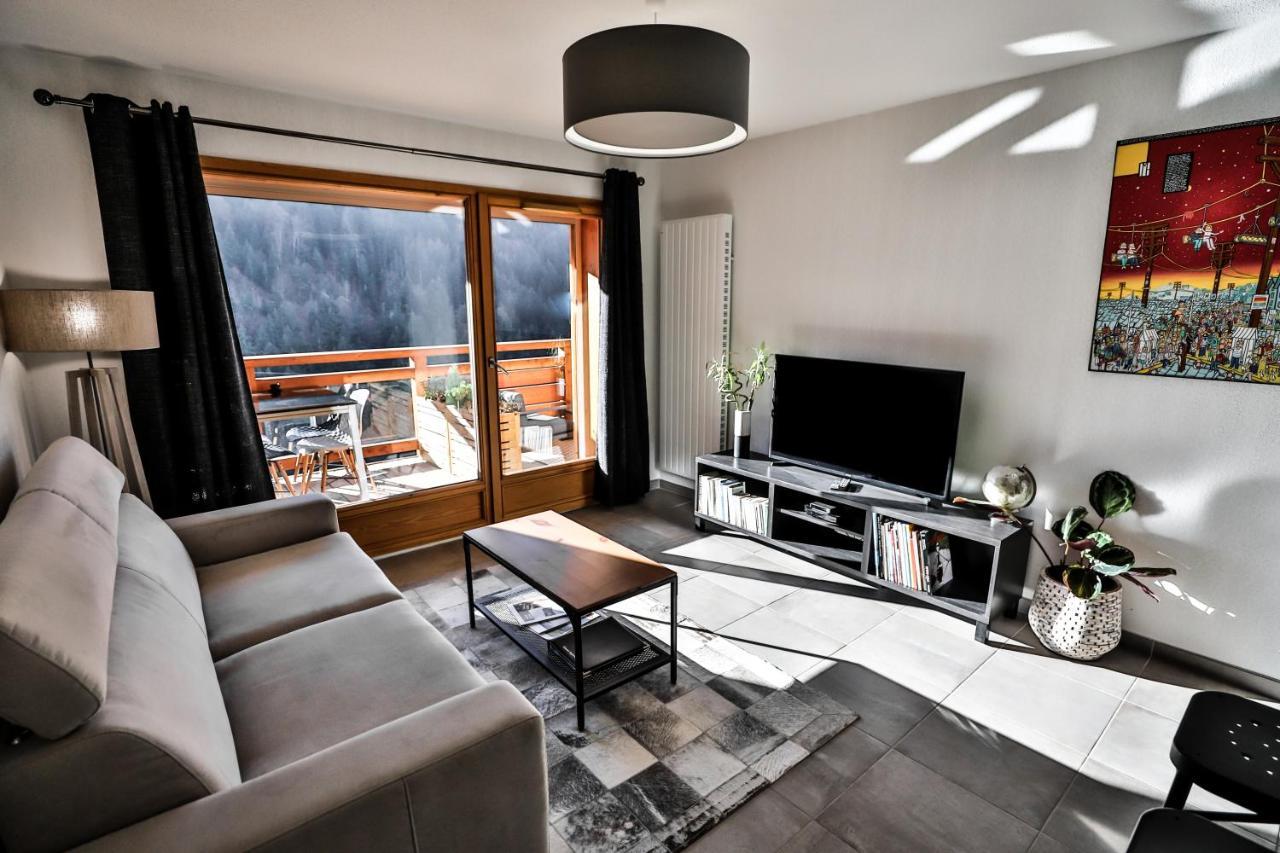 סן-ז'אן-דה-סיקסט Appt Primeveres - Centre Village, Vue Montagne - Aravistour מראה חיצוני תמונה